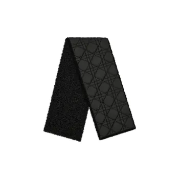 DIOR Knit Scarves Women's Black