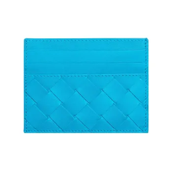Bottega Veneta Intrecciato Card Case Pool