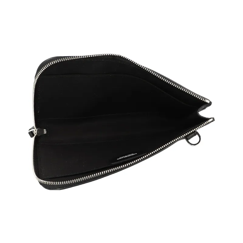 MONTBLANC Meisterstuck Soft Grain Leather Card Holder, Wallet Small Size Unisex Black-4