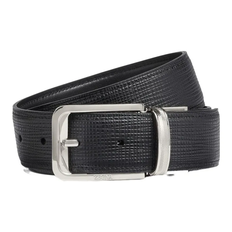 Ermenegildo Zegna Reversible Buckle Belt-0