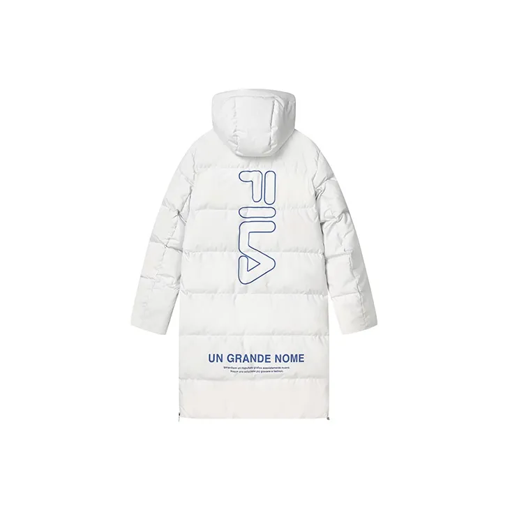 FILA Down Jacket Men's Cool Stone White-1