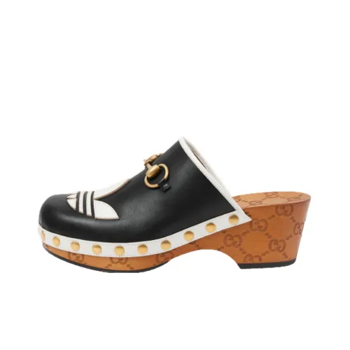 GUCCI Adidas X GUCCI Women's GG Clog 'Black'