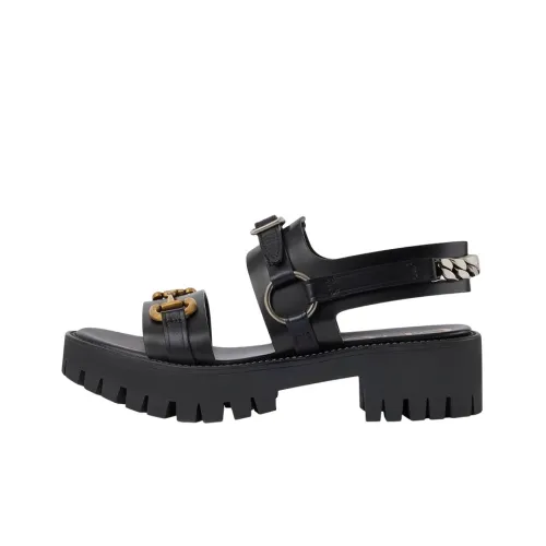 GUCCI Horsebit-detail Sandals