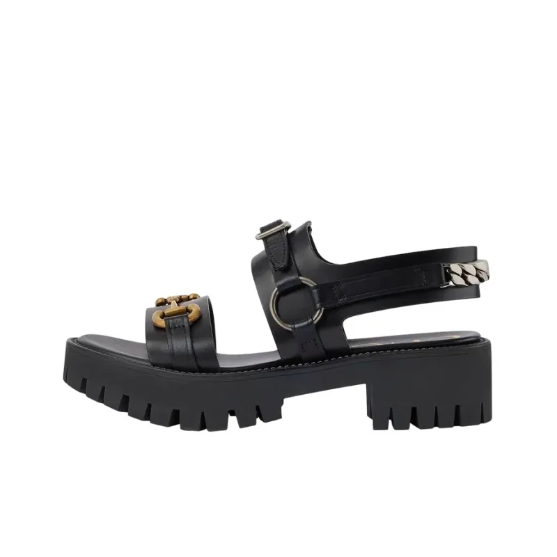 GUCCI Horsebit-detail Sandals-0
