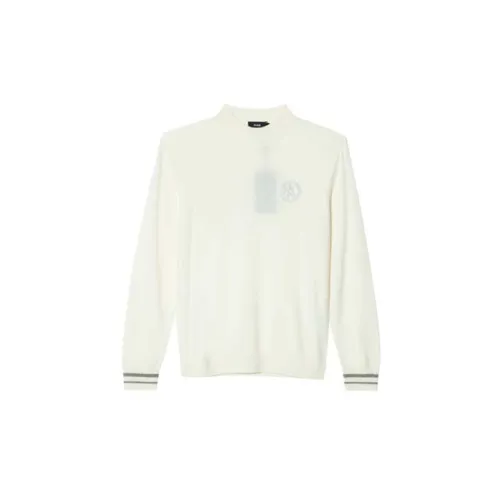 RARE Cashmere Sweaters Men White