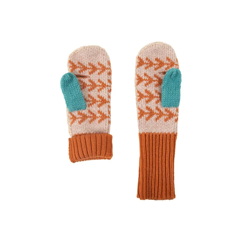 BAIJUAN Knit Gloves Unisex-9