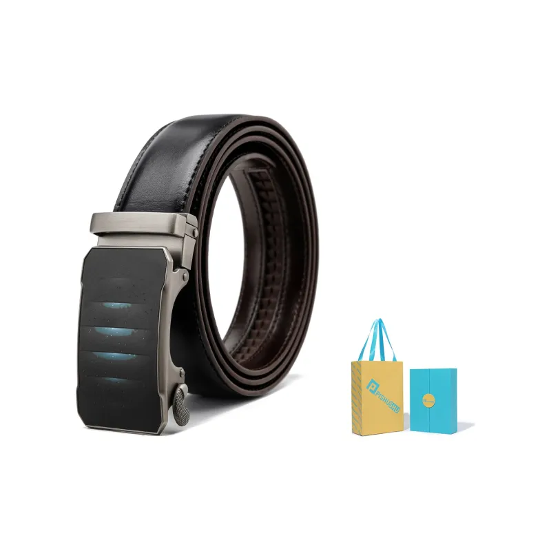 PISHUSHU Leather Belts Men-28
