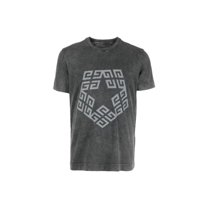 Givenchy T-Shirts Men Gray-0