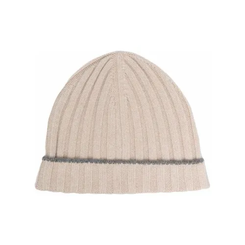 Brunello Cucinelli Turn-Up Brim Ribbed Beanie