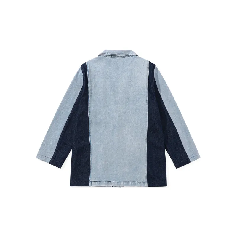 GENANX Business Suit Unisex Denim Blue-1