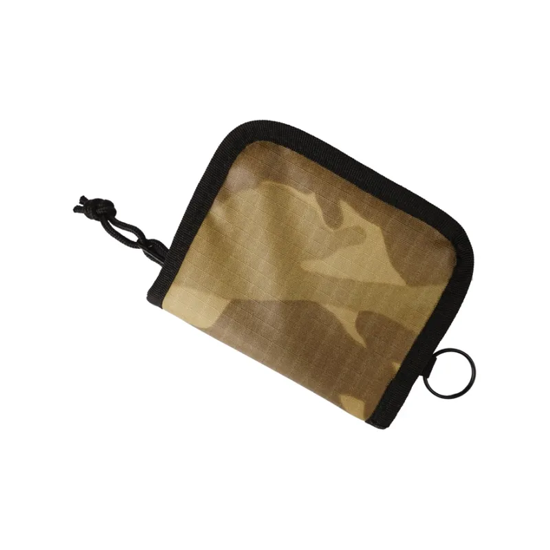 Rough Enough Nylon Wallet Purse Storage Bag Coin Purse Medium Size Unisex Arid Camouflage-3