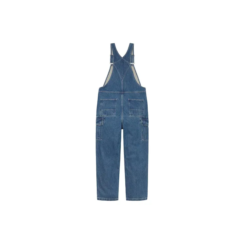 Supreme Cargo Denim Overalls-1