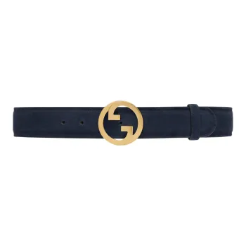 GUCCI Casual GG Smooth Buckle Men's Width  4cm