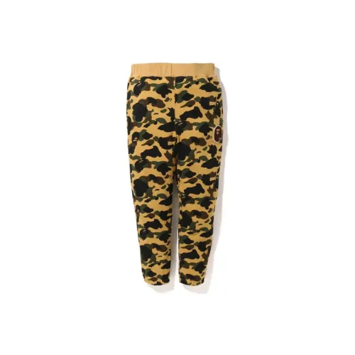 BAPE 1St Camo Ape Head Patched Sweatpants FW22 