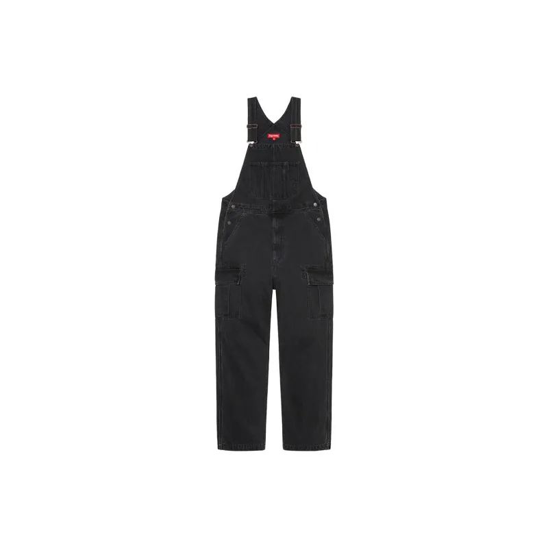 Supreme Cargo Denim Overalls-3