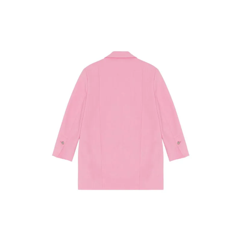 GANNI Oversized Single Breasted Blazer-1