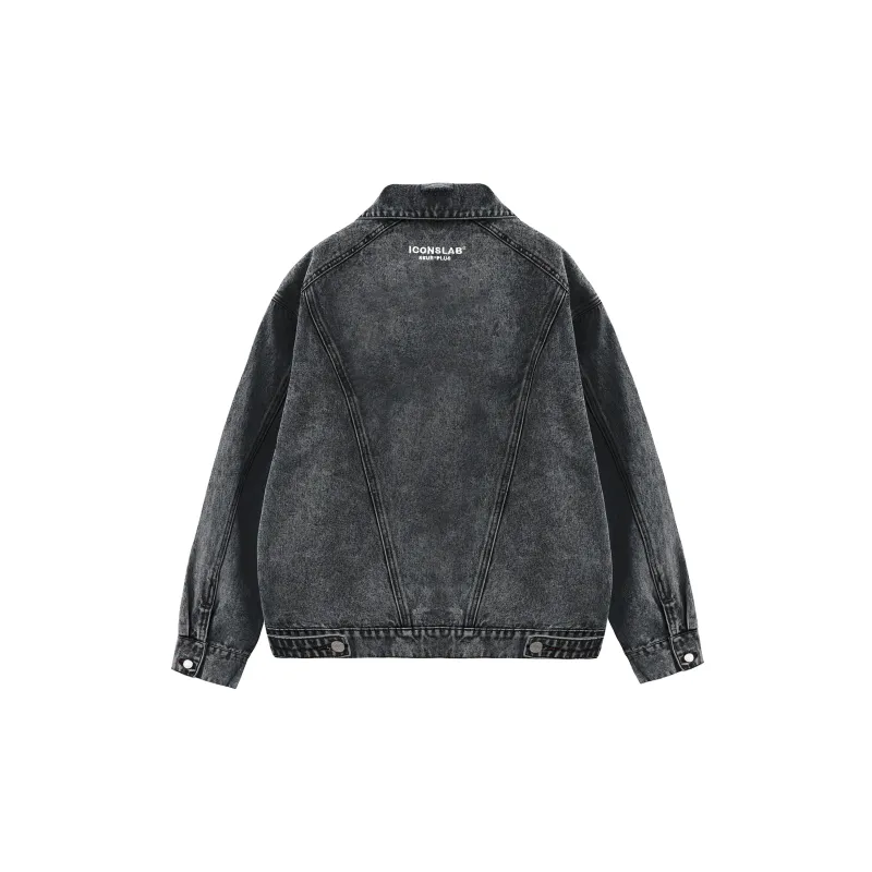 ICONS Lab Denim Jackets Unisex-8