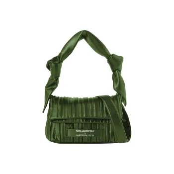 KARL LAGERFELD Amber Valletta Collaboration Shoulder Bag, Crossbody Bag, Handbag Mini Women's Green