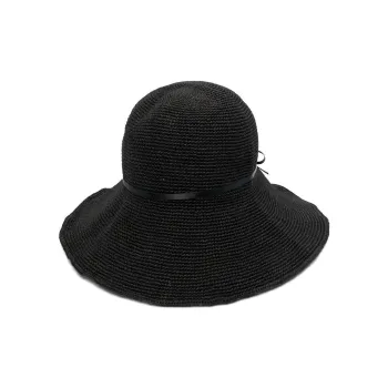 TOTEME Knot Tie Detail Straw Hat