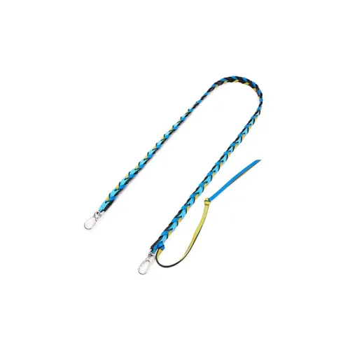 LOEWE Cow Leather Bag Straps Women's Blue