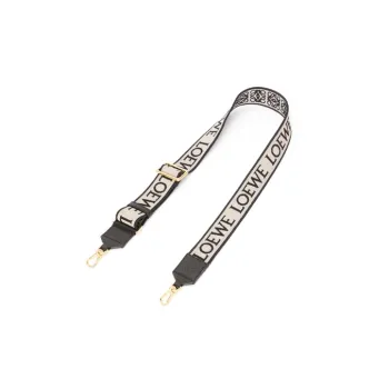 LOEWE Anagram Jacquard With Calfskin Bag Straps Women's Dark Marine Blue