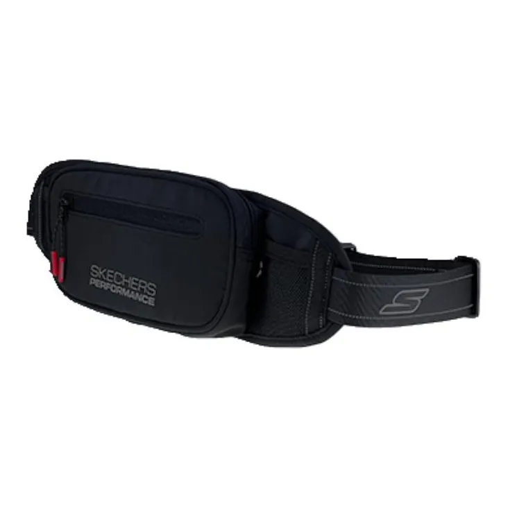 Skechers Fabric One Shoulder Crossbody Bag, Sling Bag Regular Unisex Black-0