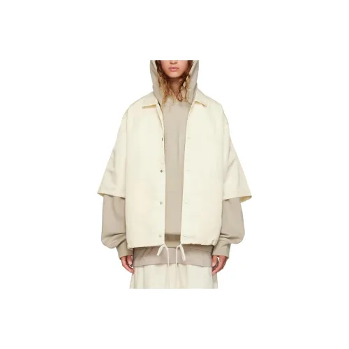 Fear Of God Essentials Shirts Women's Eggshell White