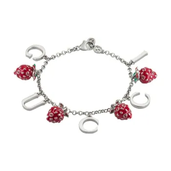 GUCCI Strawberry Charm Link Bracelet
