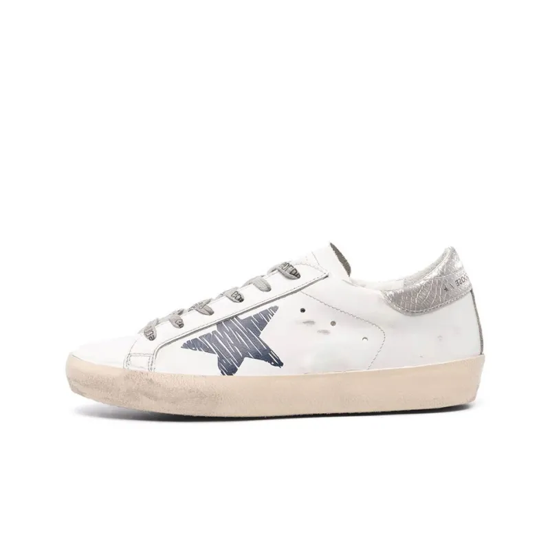 Golden Goose Super Star Stylish Skateboarding Shoes Women's White-0