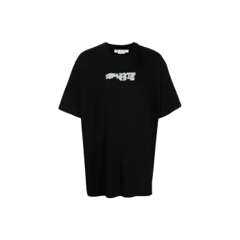 OFF WHITE T Shirts Men Black