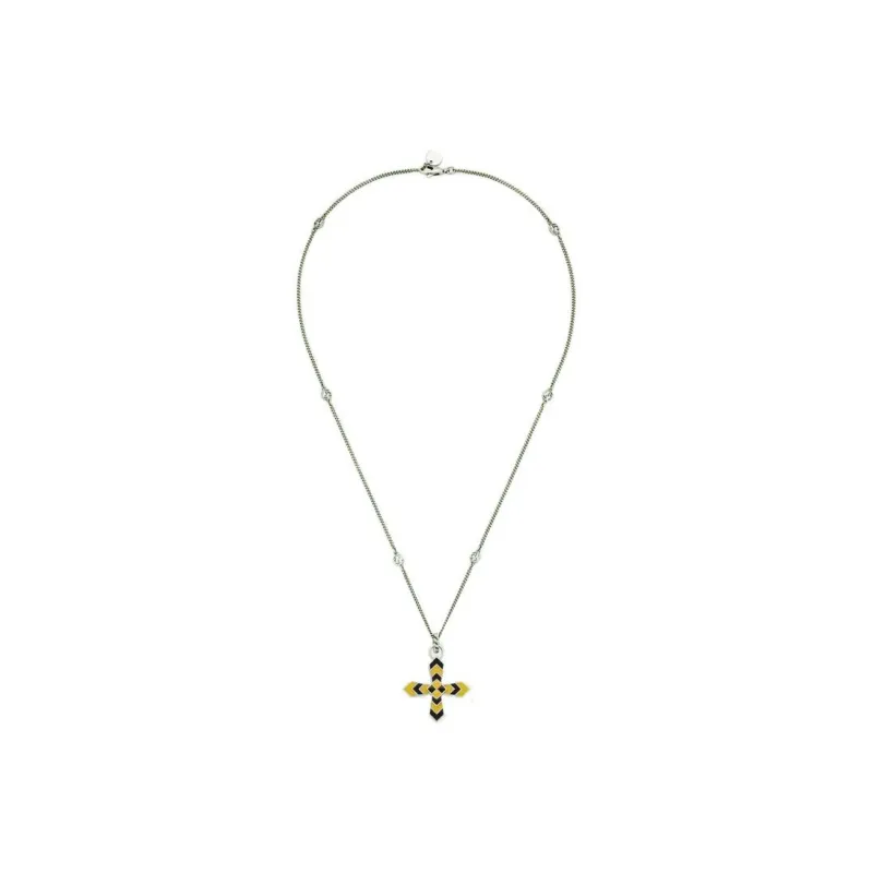 GUCCI 925 Sterling Silver Necklaces Women's-0