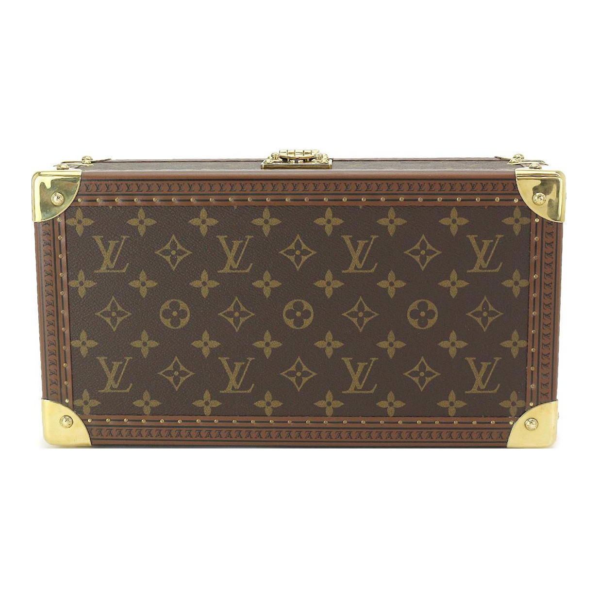 LOUIS VUITTON Case 8 Watch Monogram Canvas Brown Bag+Dust LOUIS VUITTON Case 8 Watch Monogram Canvas Brown Bag+Dust