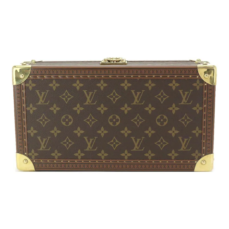 LOUIS VUITTON Case 8 Watch Monogram Canvas Brown-4