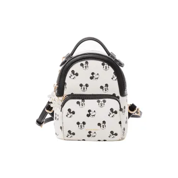 Disney Cotton Crossbody Bag Backpack Mini Women's White
