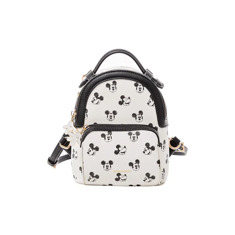 Disney Cotton Crossbody Bag Backpack Mini Women's White-0