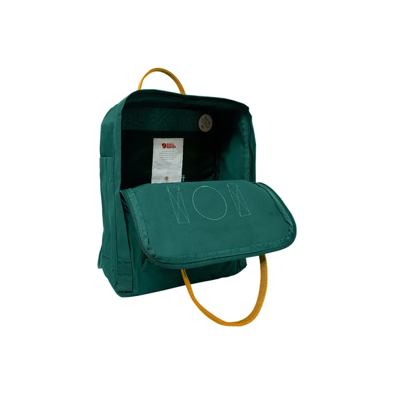 Fjallraven Vinylon Backpack Handbag Medium Size Unisex Arctic Green Multicolor-2