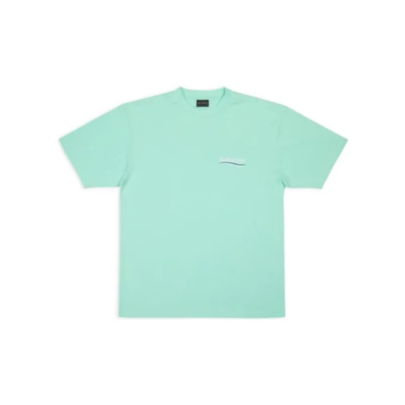 Balenciaga Political Campaign Oversized Logo Print T shirt-0