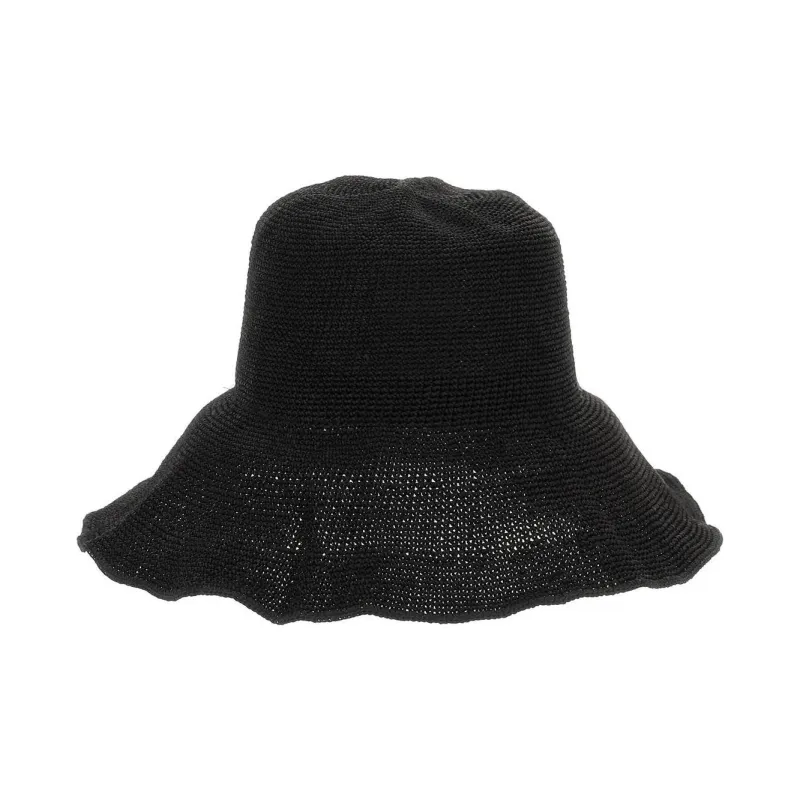 TOTEME Knot Tie Detail Straw Hat-2