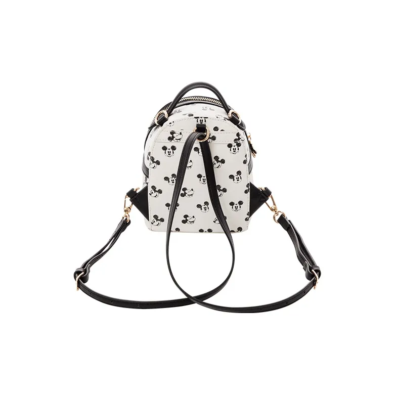 Disney Cotton Crossbody Bag Backpack Mini Women's White-3