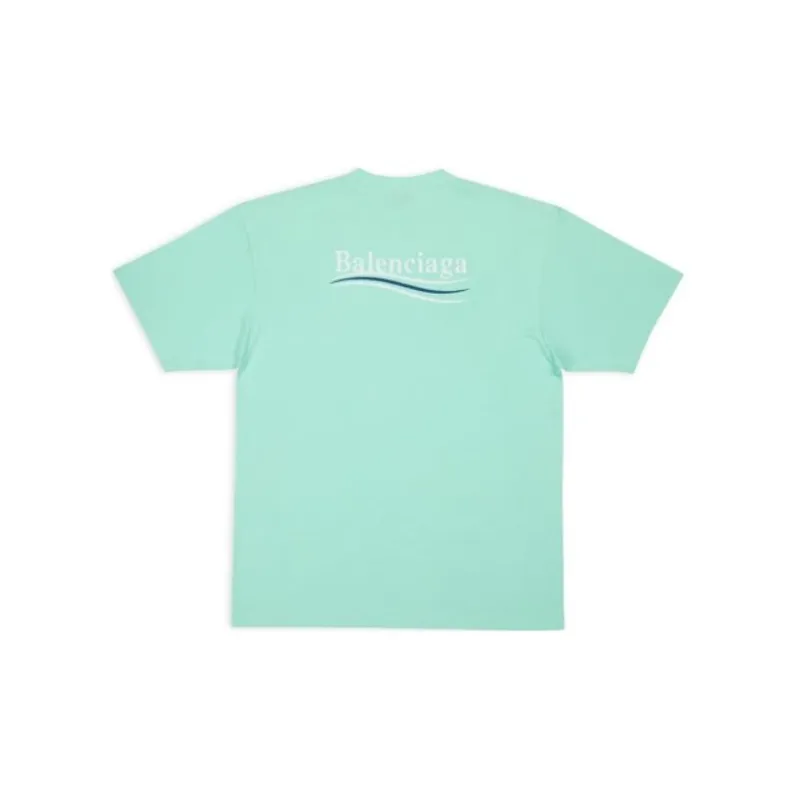 Balenciaga Political Campaign Oversized Logo Print T shirt-1