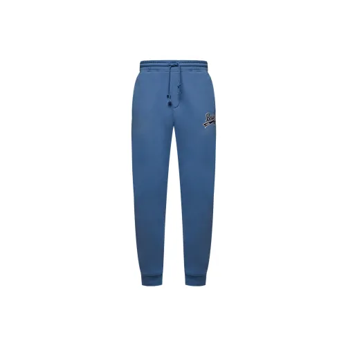 HUGO BOSS Knitted Sweatpants Men Light Blue