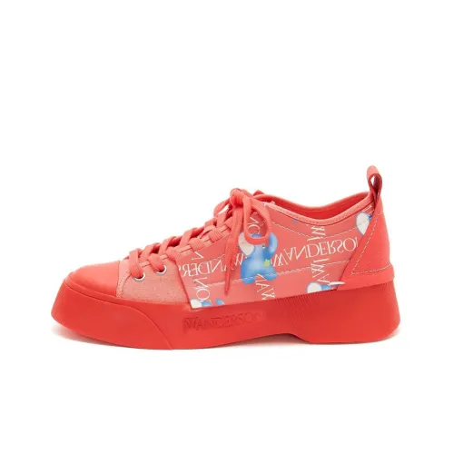 JW Anderson Lifestyle Shoes Women's Low-Top Bright Red