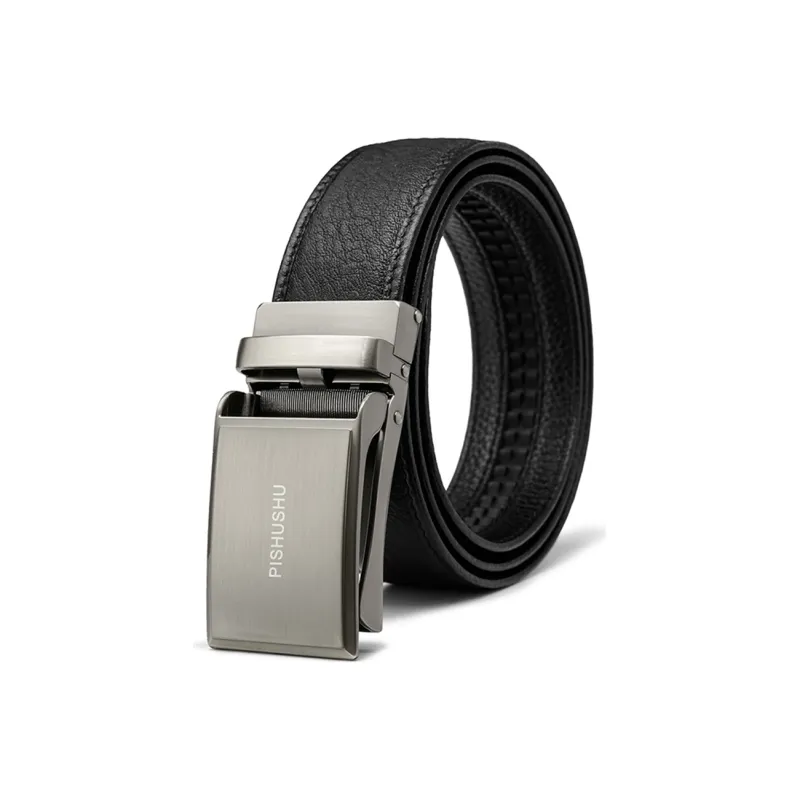 PISHUSHU Leather Belts Men-7