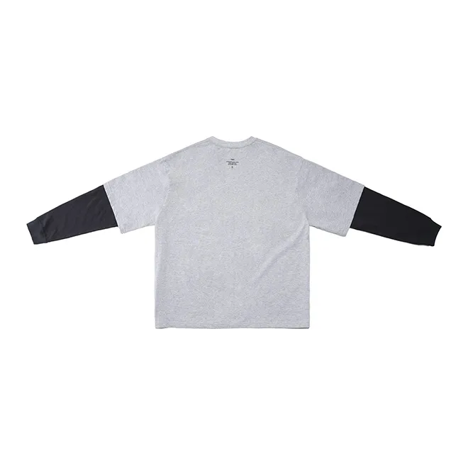 P.M.W FW22 Long Sleeved T Shirt Men's Gray-0
