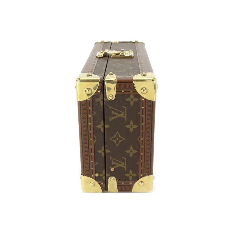 LOUIS VUITTON Case 8 Watch Monogram Canvas Brown-1