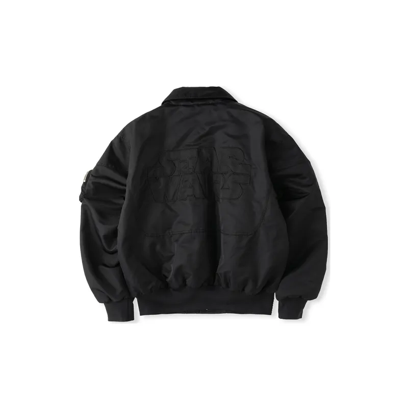 STARTER Stand Collar Puffer Jacket Unisex Black-1