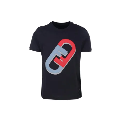 FENDI Linked Ff Branding T Shirt