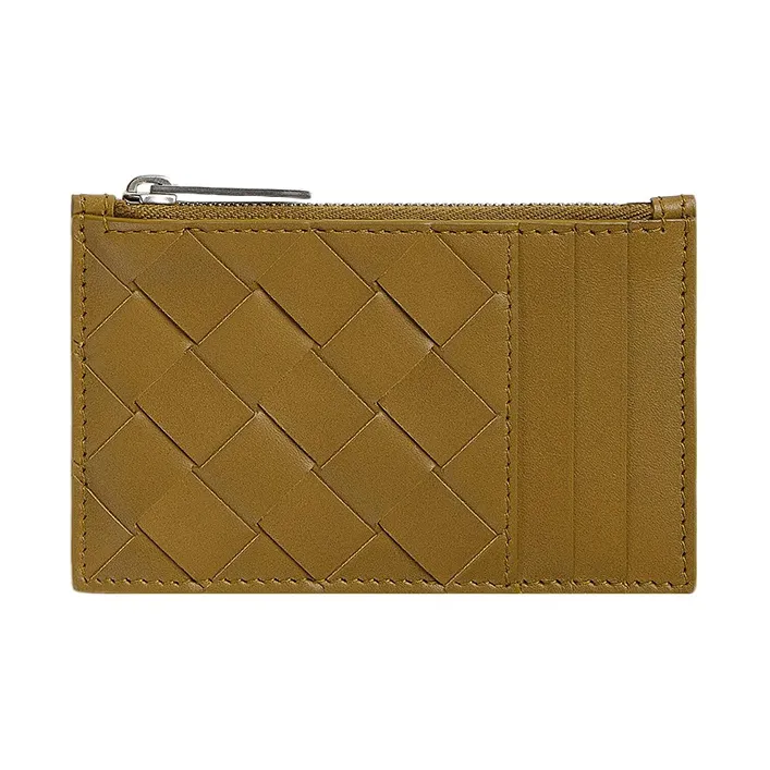 Bottega Veneta Cow Leather Wallets Card Holders Men's Acorn-0
