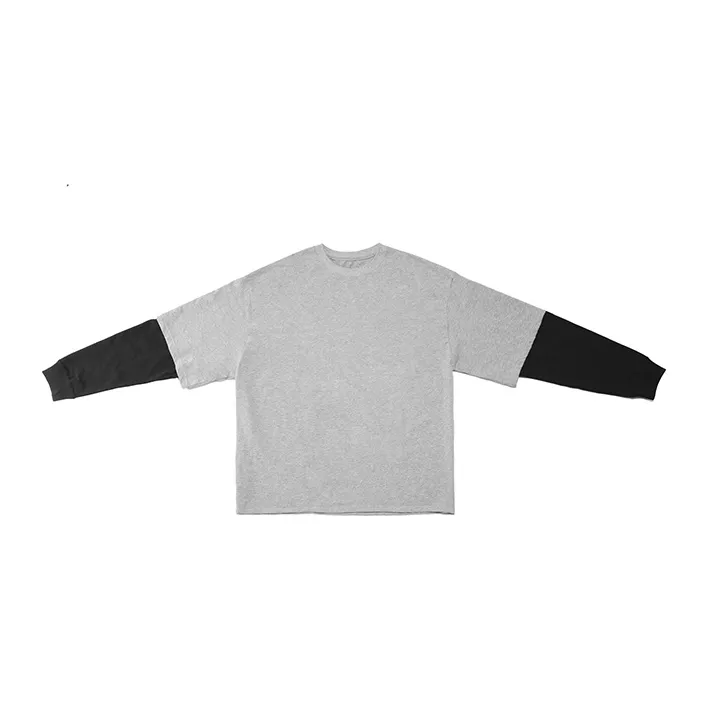 P.M.W FW22 Long Sleeved T Shirt Men's Gray-1