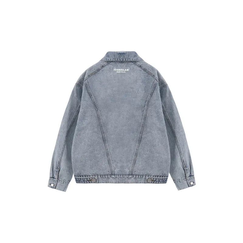 ICONS Lab Denim Jackets Unisex-1